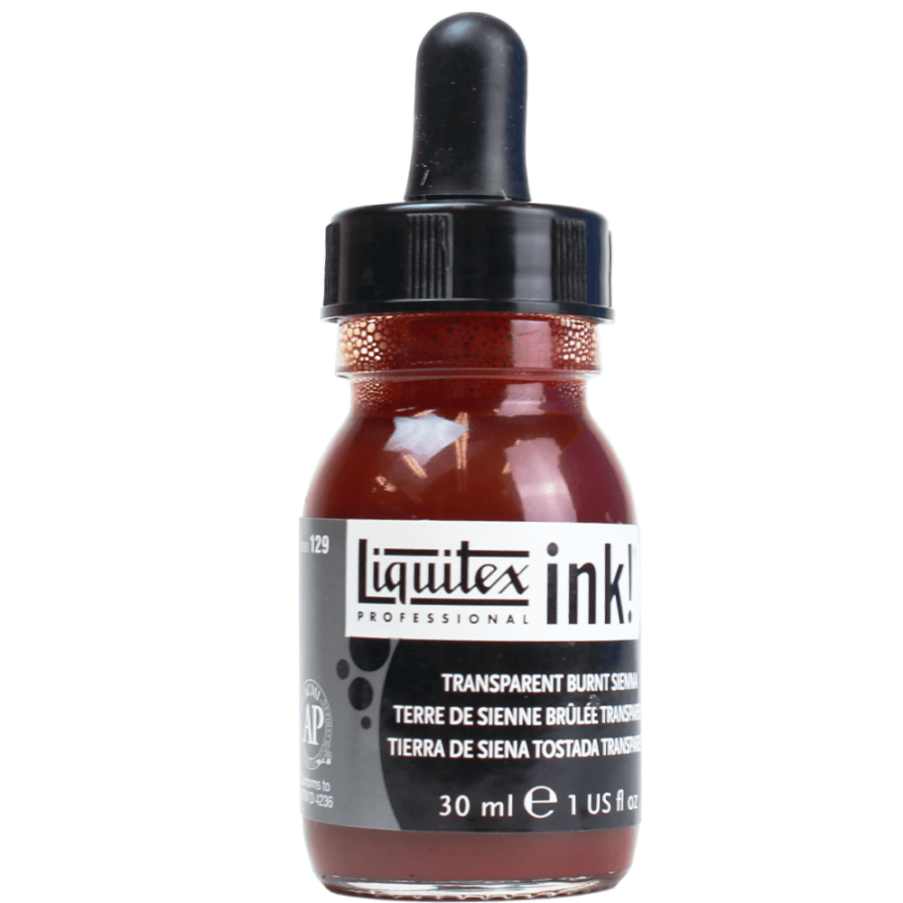 Tinta Acrílica Líquida Liquitex 30ml Transparent Burnt Sienna 129