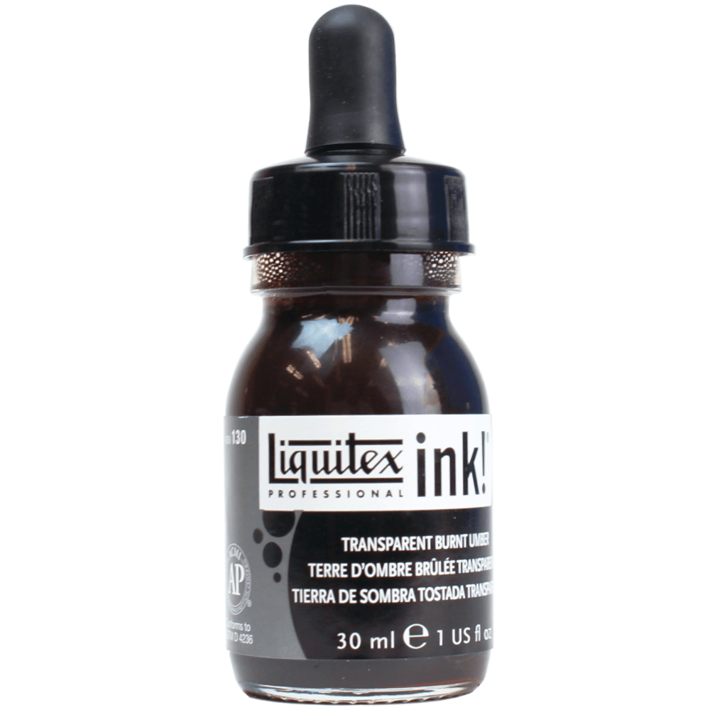Tinta Acrílica Líquida Liquitex 30ml Transparent Burnt Umber 130