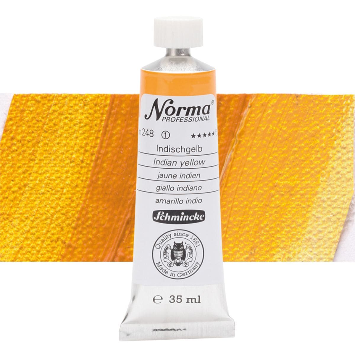 Tinta Óleo Schmincke Norma 35ml S1 248 Indian Yellow