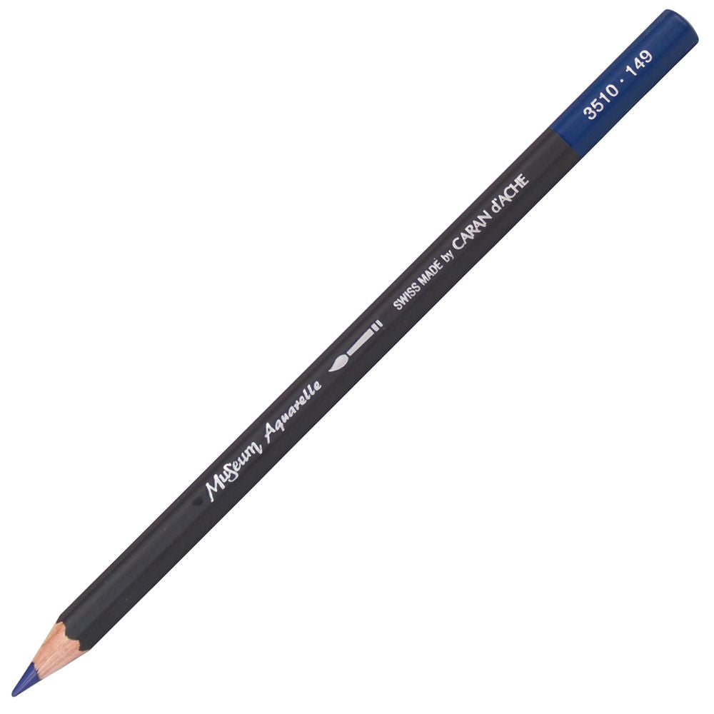 Lápis Aquarelado Caran D'Ache Museum 149 Night Blue