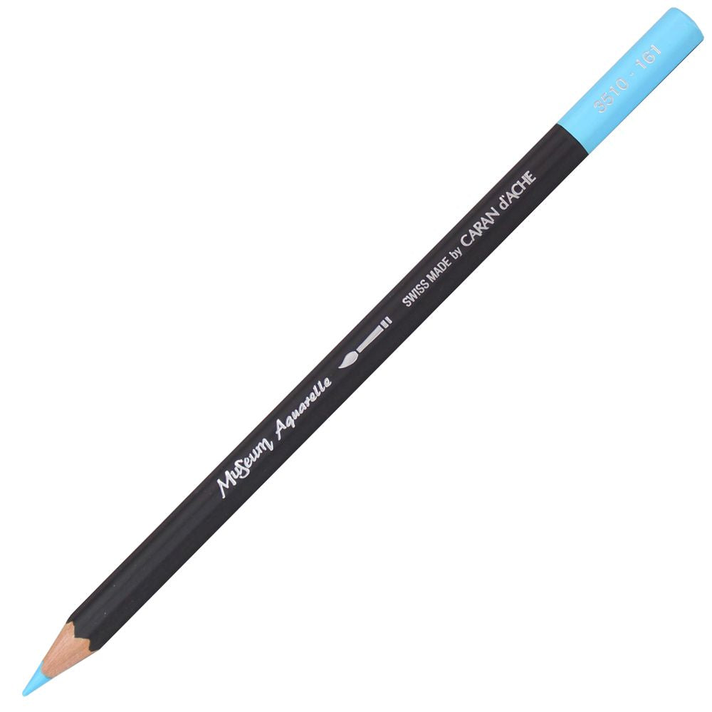 Lápis Aquarelado Caran D'Ache Museum 161 Light Blue