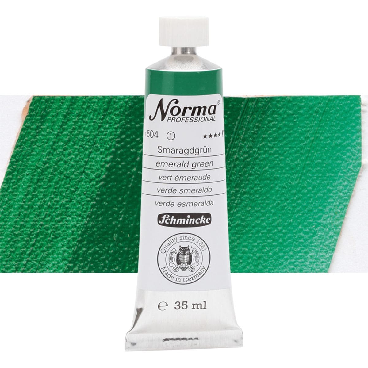 Tinta Óleo Schmincke Norma 35ml S1 504 Emerald Green