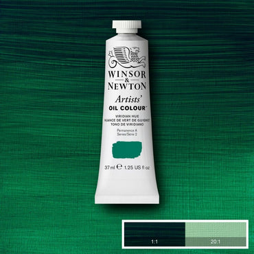 Tinta Óleo Artist 37ml Winsor & Newton S2 696 Viridian Hue