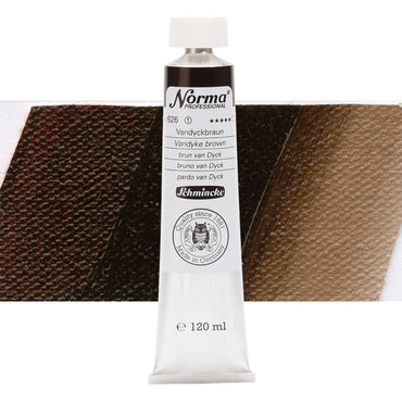 Tinta Óleo Schmincke Norma 120ml S1 626 Vandyke Brown