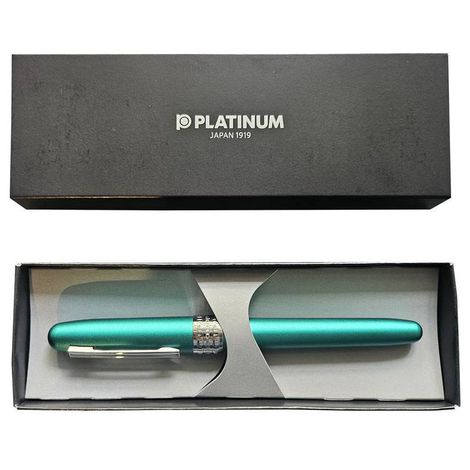 Caneta Tinteiro Platinum Plaisir 0.3mm Teal Green