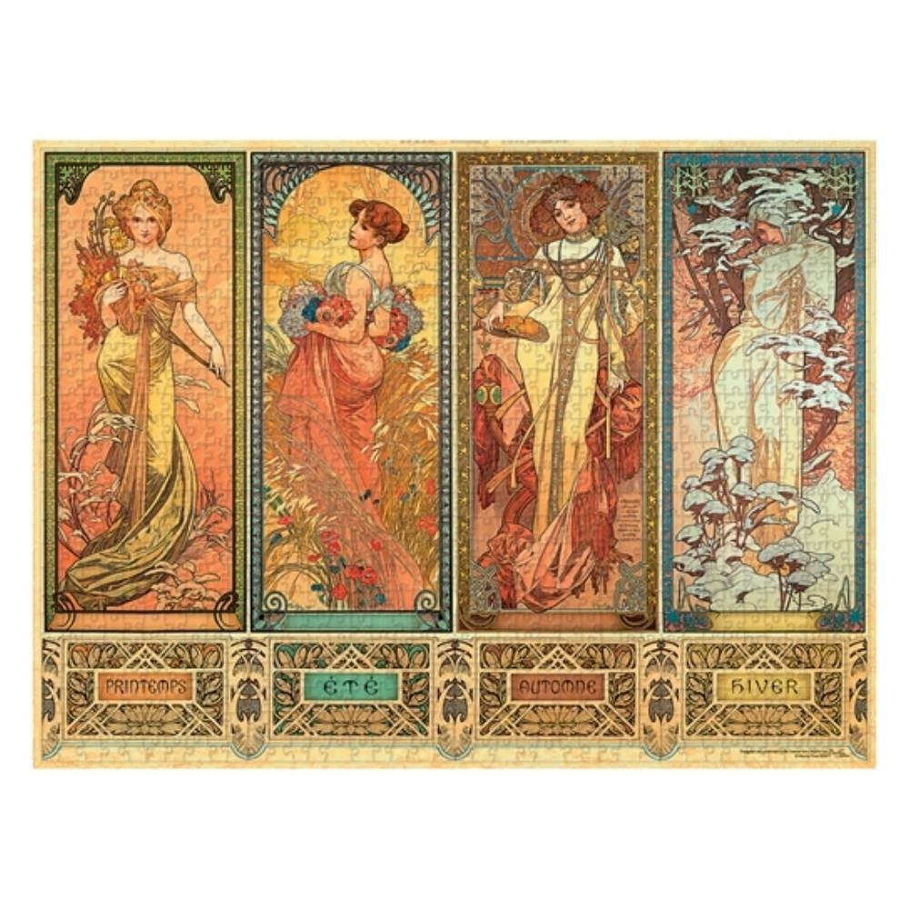 Quebra-Cabeça Paperblanks 1000 Peças The Seasons 1900