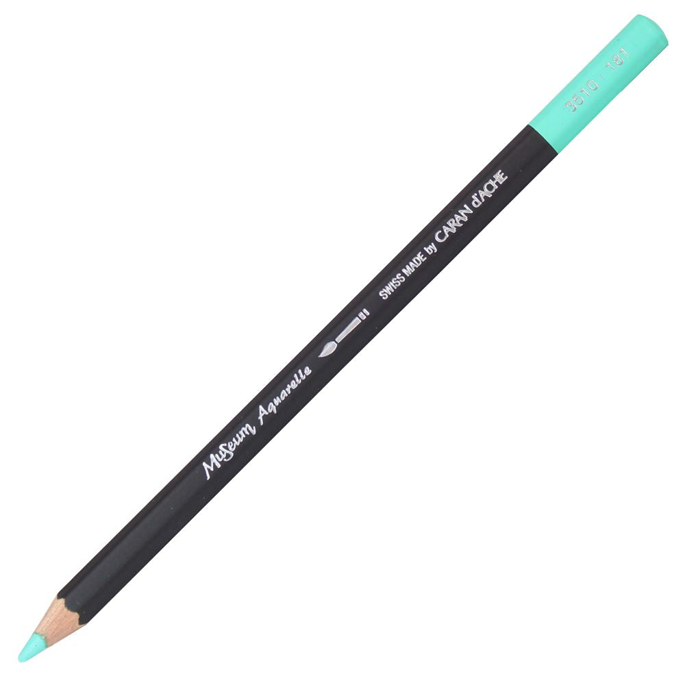 Lápis Aquarelado Caran D'Ache Museum 181 Light Malachite Green
