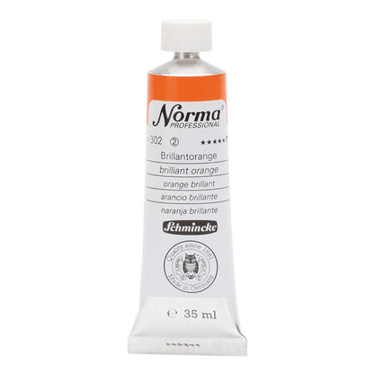 Tinta Óleo Schmincke Norma 35ml S2 302 Brilliant Orange