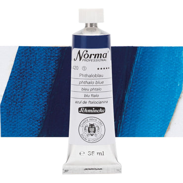 Tinta Óleo Schmincke Norma 35ml S1 420 Phthalo Blue