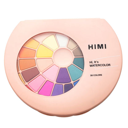 Estojo Aquarela Himi 38 Cores Pastéis