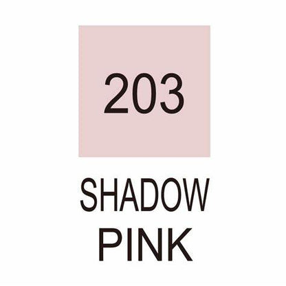 Caneta Pincel Kuretake Zig Clean Color Real Brush Shadow Pink 203