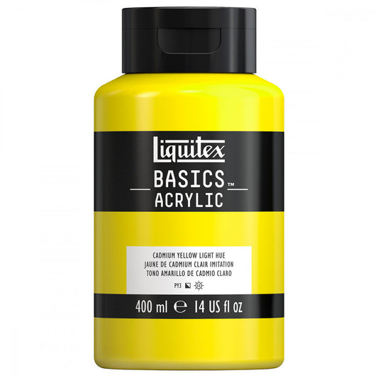 Tinta Acrílica Liquitex Basics 400ml 704 Cadmium Yellow Light Hue