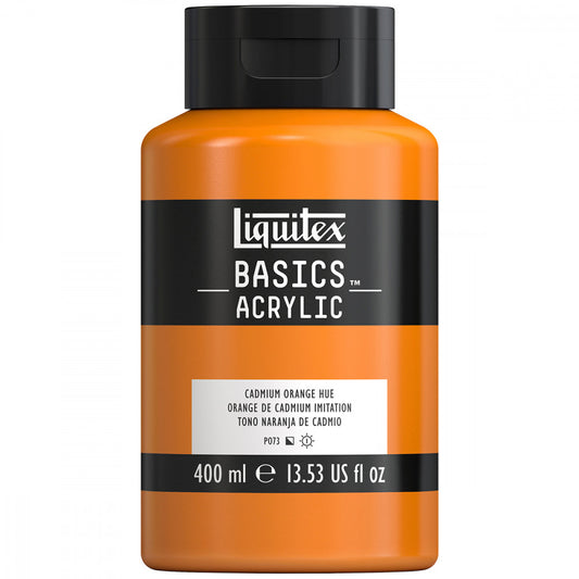 Tinta Acrílica Liquitex Basics 400ml 707 Cadmium Orange Hue