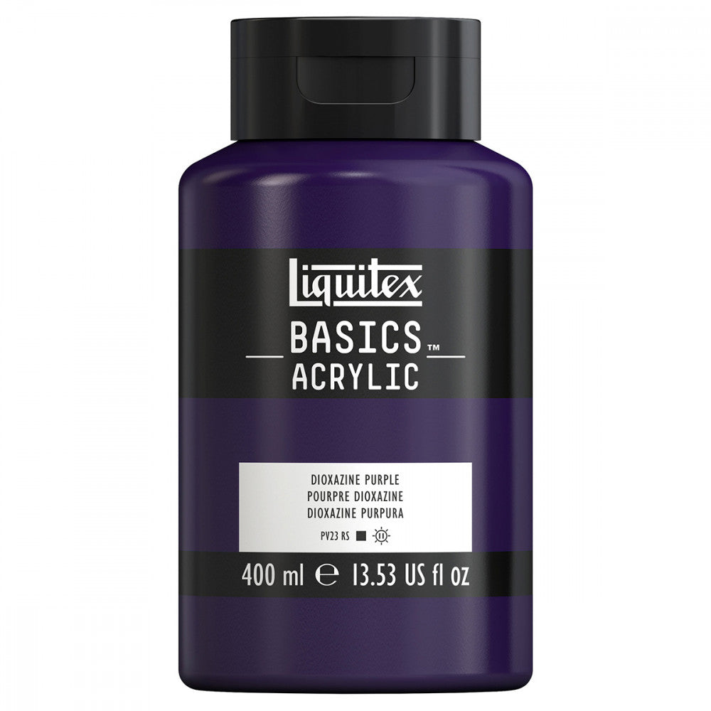 Tinta Acrílica Liquitex Basics 400ml 713 Dioxazine Purple