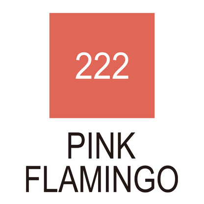 Caneta Pincel Kuretake Zig Clean Color Real Brush Pink Flamingo 222
