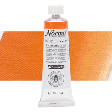 Tinta Óleo Schmincke Norma 35ml S3 300 Cadmium Orange