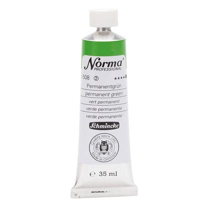 Tinta Óleo Schmincke Norma 35ml S2 508 Perman Green