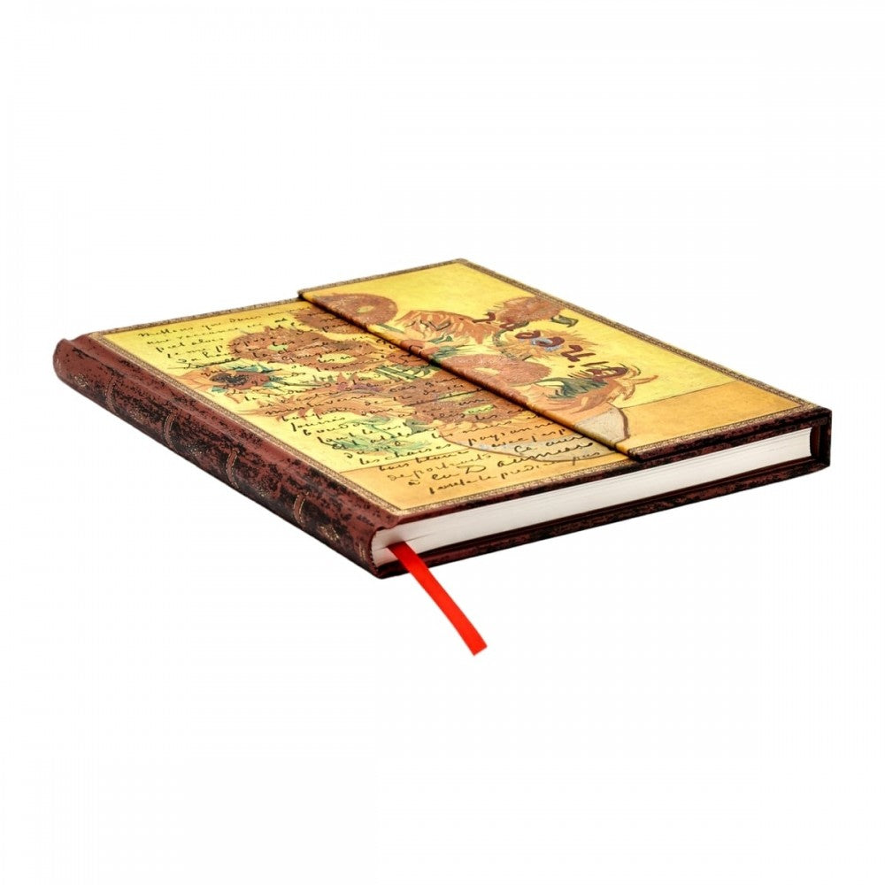 Paperblanks Van Gogh Sunflowers Ultra Capa Dura Pautado