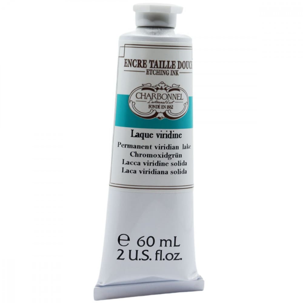 Tinta Para Gravura em Metal Permanent Viridian Lake Charbonnel 60ml