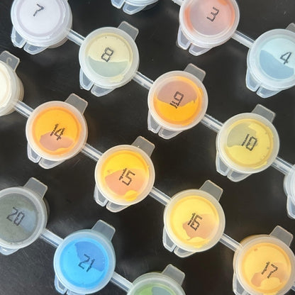 Conjunto Pintura Numerada Arte Terapia 40X50cm Venice