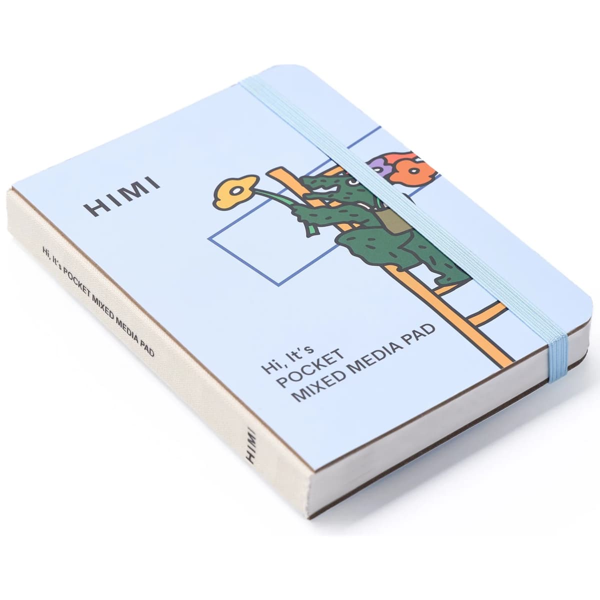 Bloco de Papel Mixed Media Himi 300g/m² 9,8x13,4cm 24 Folhas