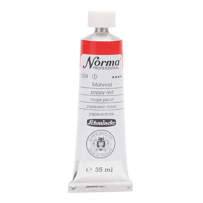 Tinta Óleo Schmincke Norma 35ml S1 304 Poppy Red