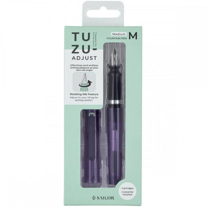 Caneta Tinteiro Sailor TUZU Adjustable Violet Pena M