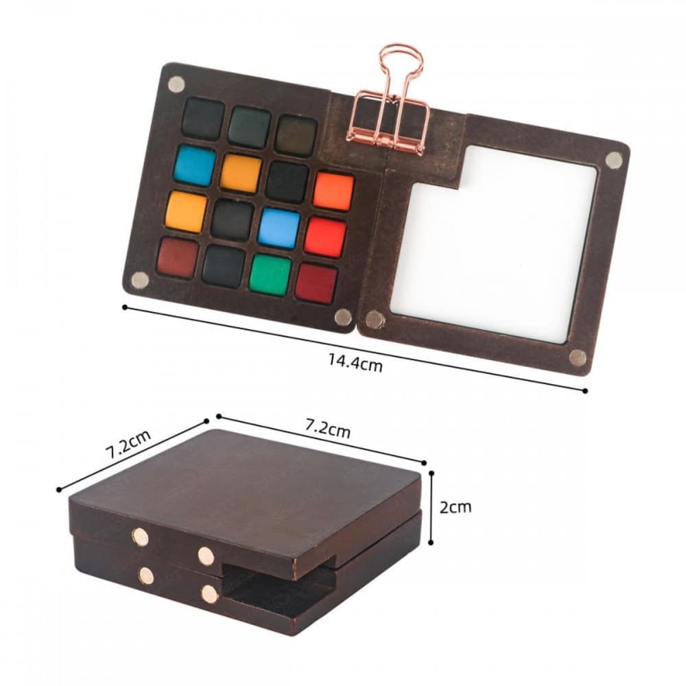 Aquarela Portátil Sinoart C/15 Cores