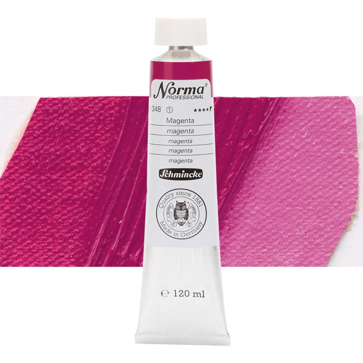 Tinta Óleo Schmincke Norma 120ml S1 348 Magenta