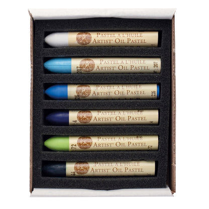 Pastel Oleoso Sennelier 06 Cores Paysage Marin