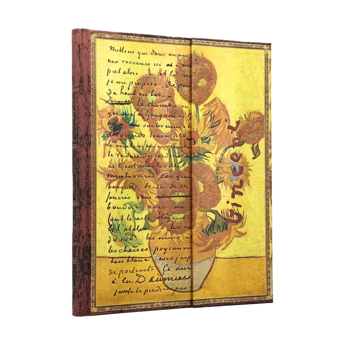 Paperblanks Van Gogh Sunflowers Ultra Capa Dura Pautado