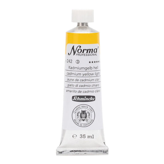 Tinta Óleo Schmincke Norma 35ml S3 242 Cadmium Yellow Light