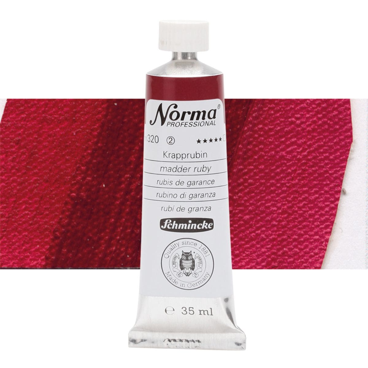 Tinta Óleo Schmincke Norma 35ml S2 320 Madder Ruby