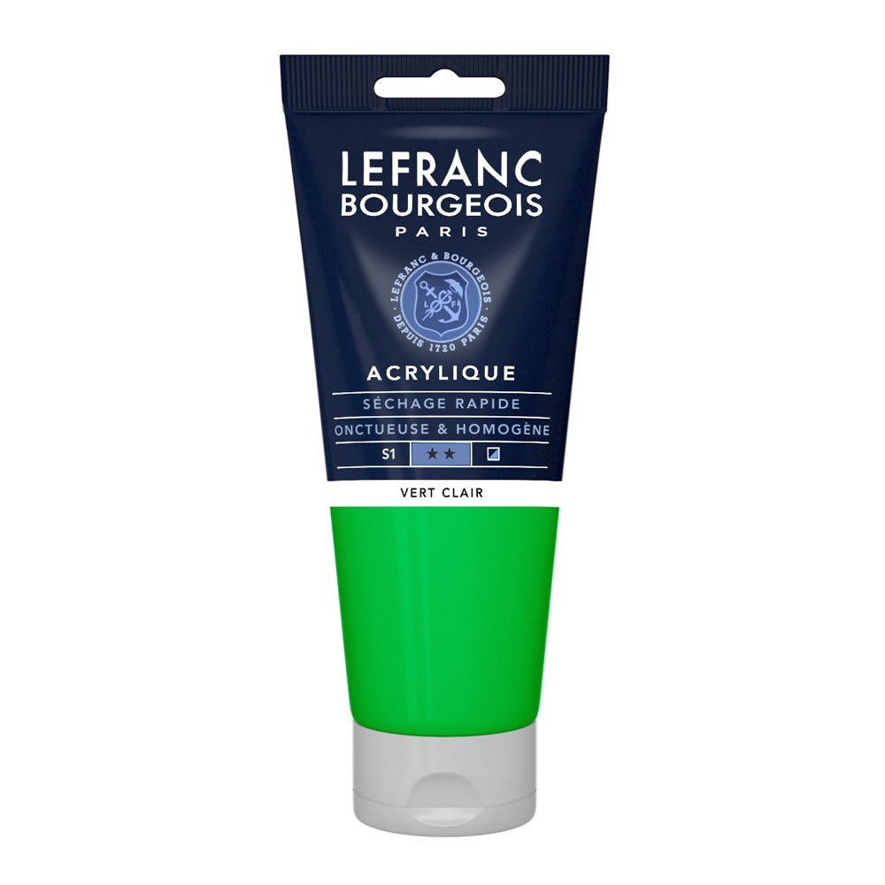 Tinta Acrílica Lefranc & Bourgeois 200ml 556 Light Green