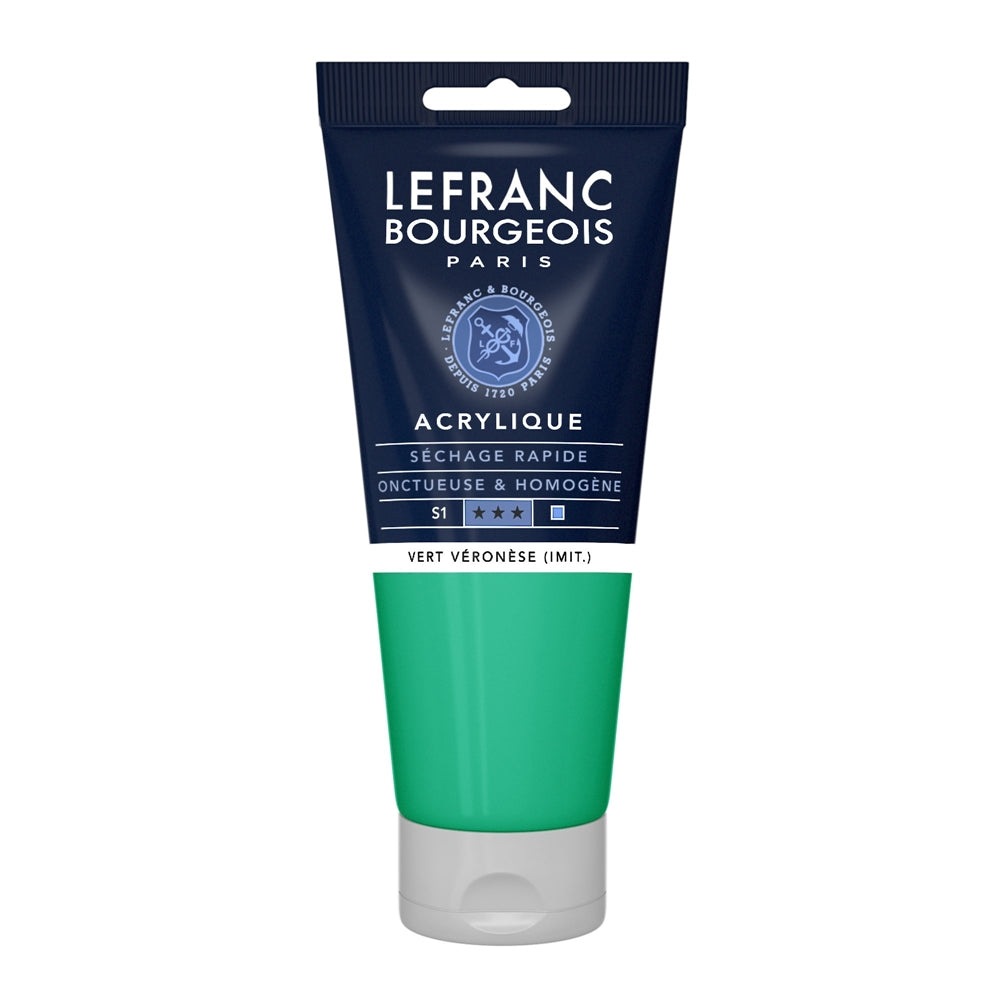 Tinta Acrílica Lefranc & Bourgeois 200ml 549 Veronese Green Shade