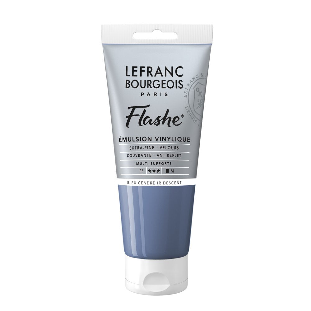 Tinta Acrílica Flashe Lefranc & Bourgeois 80ml S2 840 Ash Blue Iridescent
