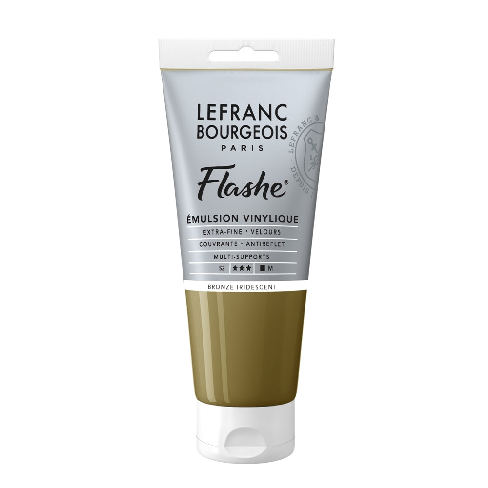 Tinta Acrílica Flashe Lefranc & Bourgeois 80ml S2 837 Bronze Iridescent
