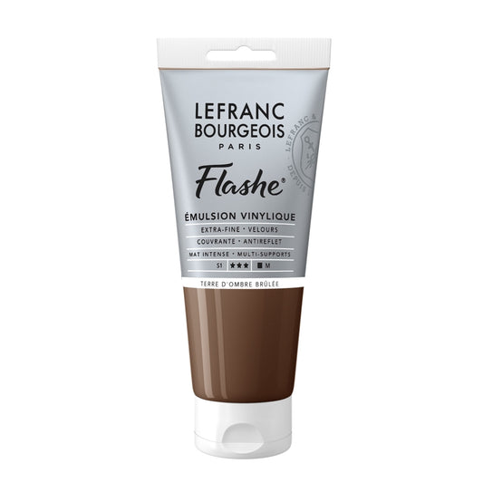 Tinta Acrílica Flashe Lefranc & Bourgeois 80ml S1 477 Burnt Umber