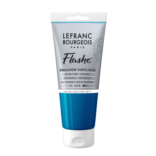 Tinta Acrílica Flashe Lefranc & Bourgeois 80ml S1 065 Cerulean Blue Hue
