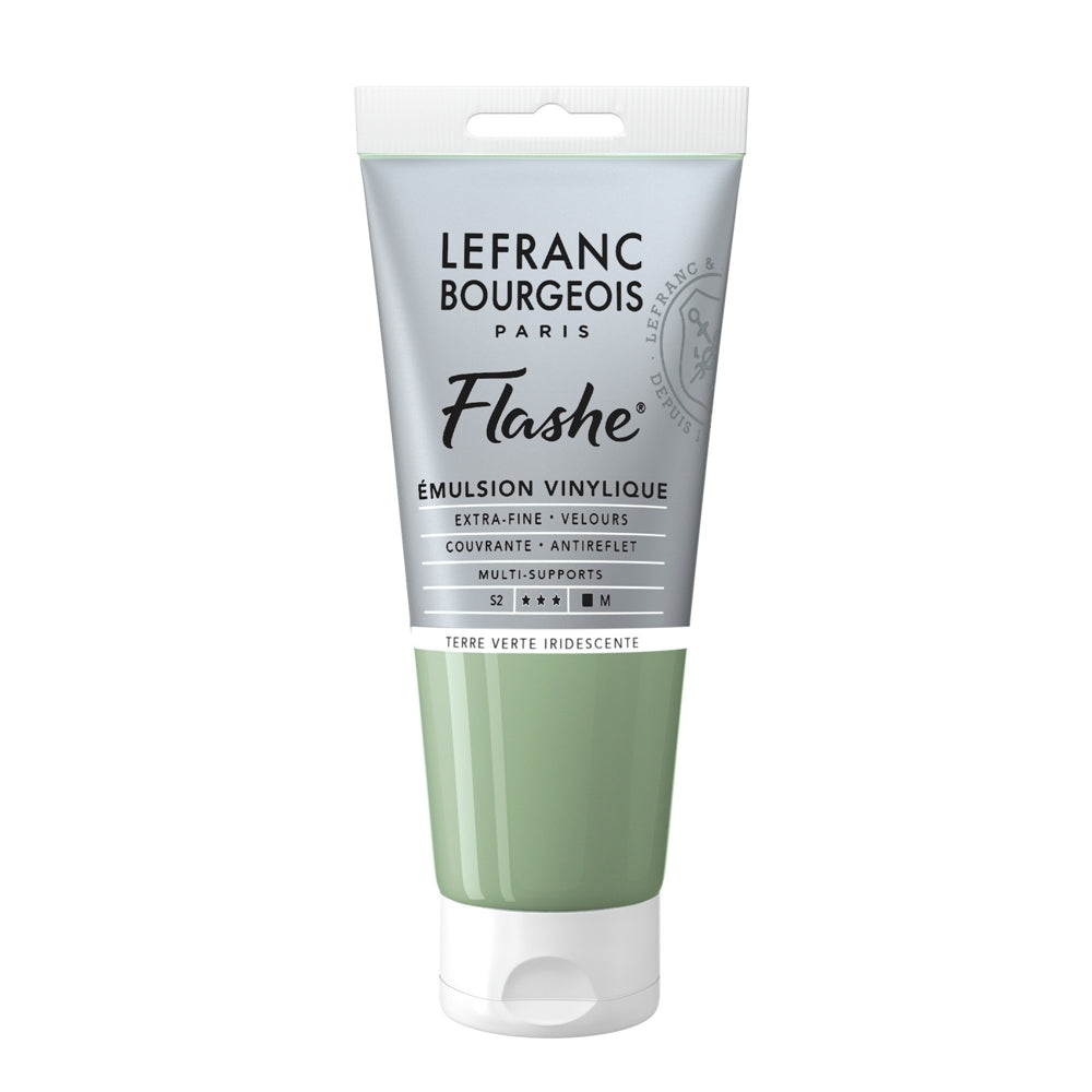 Tinta Acrílica Flashe Lefranc & Bourgeois 80ml S2 841 Green Earth Iridescent