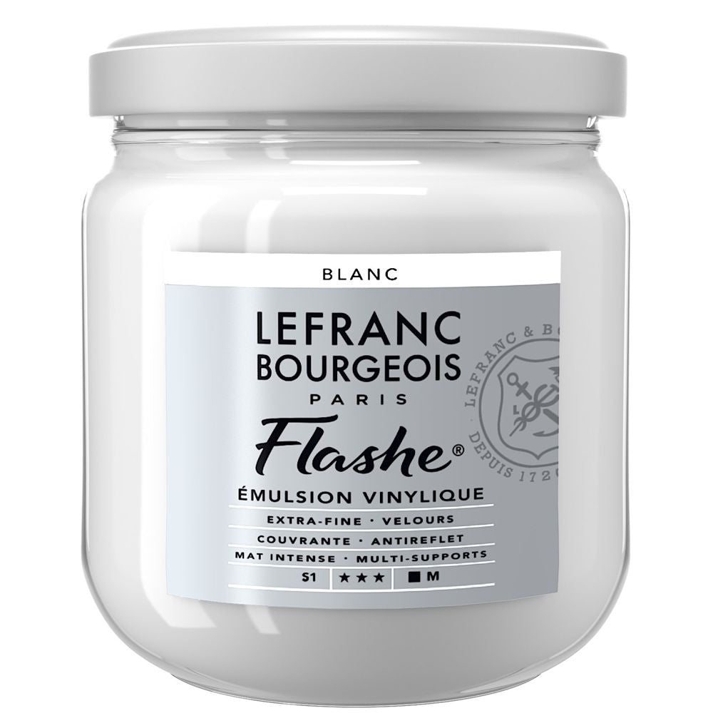 Tinta Acrílica Flashe Lefranc & Bourgeois 400ml S1 White