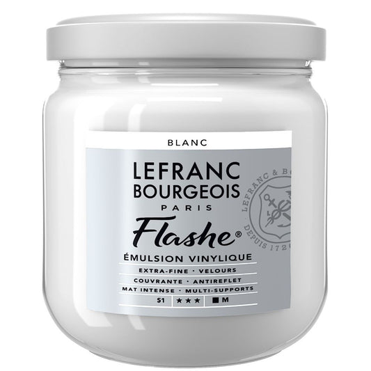 Tinta Acrílica Flashe Lefranc & Bourgeois 400ml S1 White