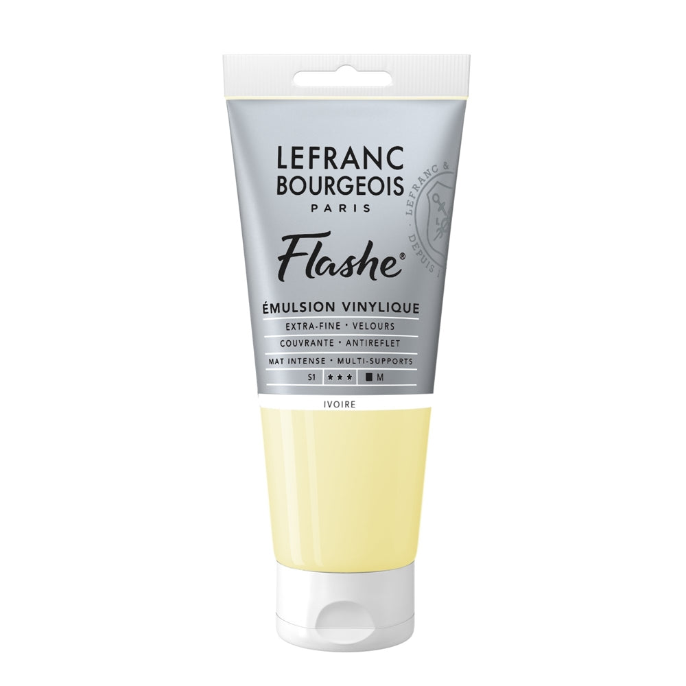 Tinta Acrílica Flashe Lefranc & Bourgeois 80ml S1 019 Ivory