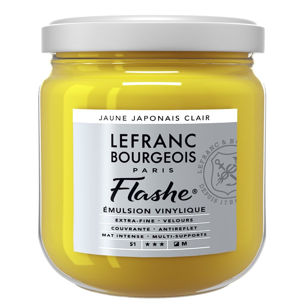 Tinta Acrílica Flashe Lefranc & Bourgeois 400ml S1 183 Japanese Yellow