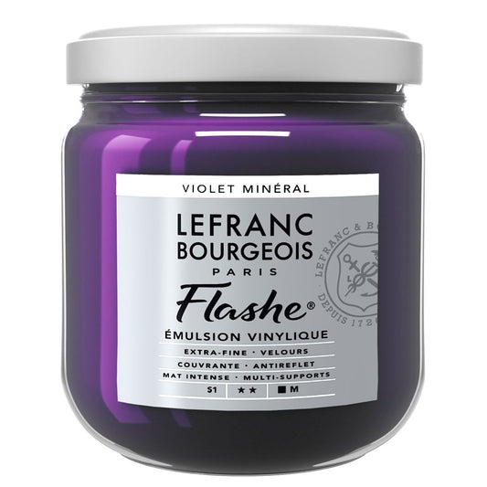 Tinta Acrílica Flashe Lefranc & Bourgeois 400ml S1 826 Mineral Violet