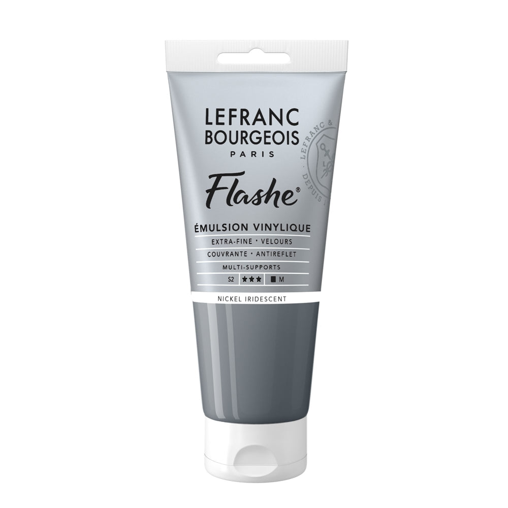 Tinta Acrílica Flashe Lefranc & Bourgeois 80ml S2 833 Nickel Iridescent
