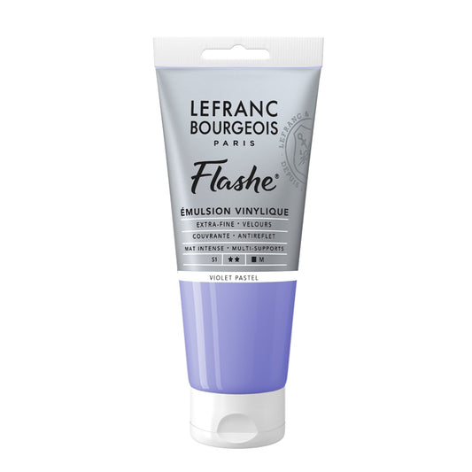 Tinta Acrílica Flashe Lefranc & Bourgeois 80ml S1 785 Pastel Violet