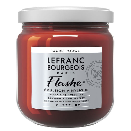 Tinta Acrílica Flashe Lefranc & Bourgeois 400ml S1 306 Red Ochre