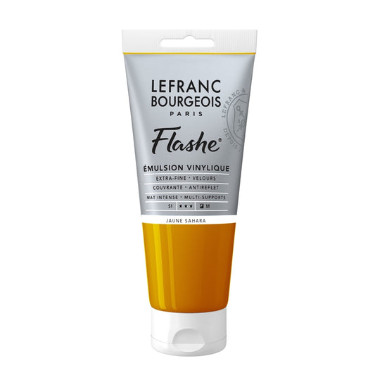 Tinta Acrílica Flashe Lefranc & Bourgeois 80ml S1 194 Sahara Yellow