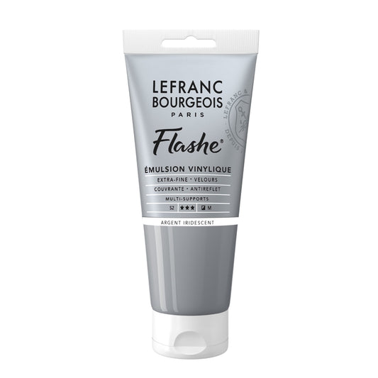 Tinta Acrílica Flashe Lefranc & Bourgeois 80ml S2 832 Silver Iridescent